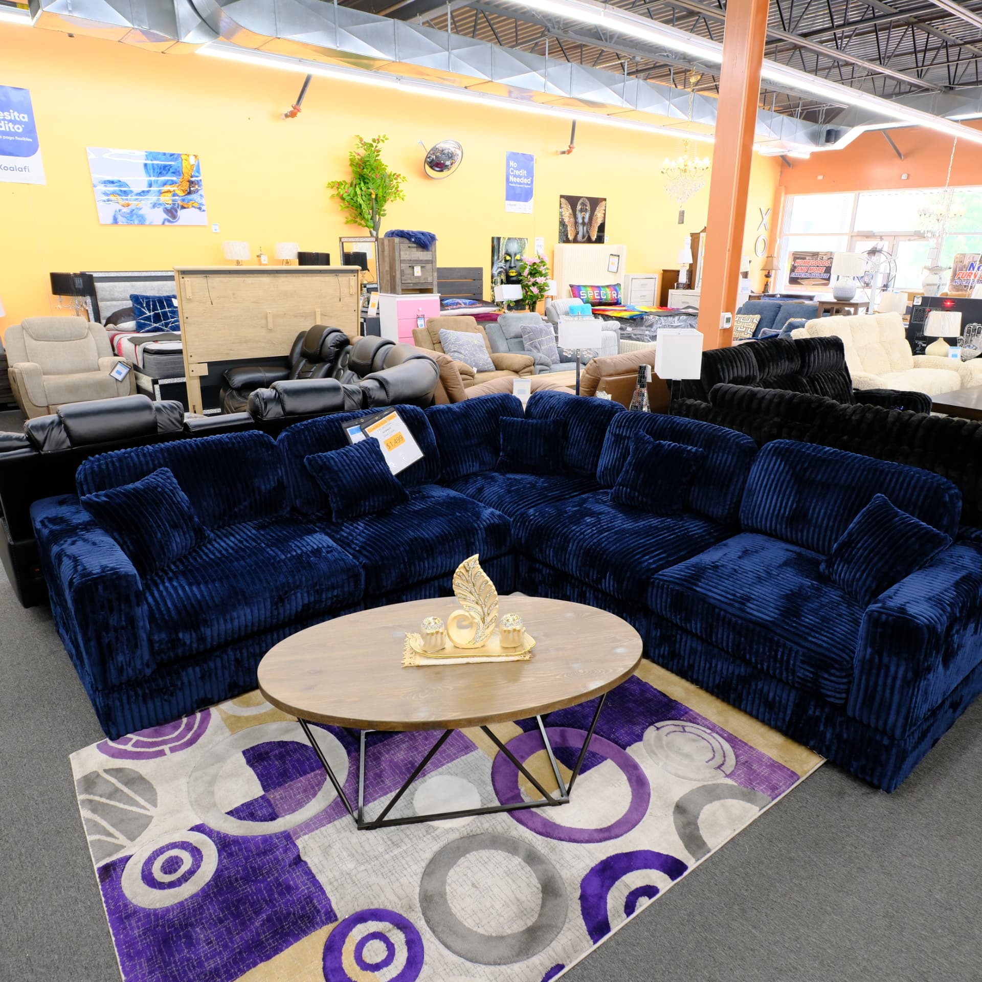 Corduroy Comfort at Galaxy Furniture in Philadelphia